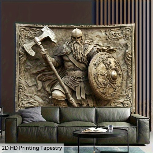 Viking warrior embossed - warrior,