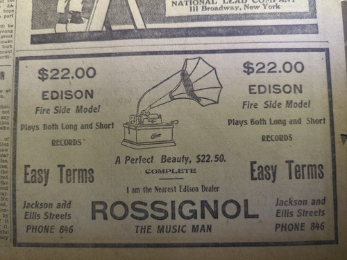 Oct 1909 newspaper page - newspaper,