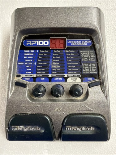 Digitech rp100p modeling - rp100p,