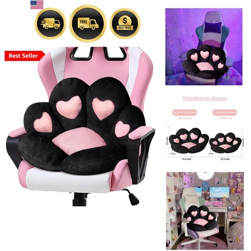 Cat paw cushion kawaii chair - cat,