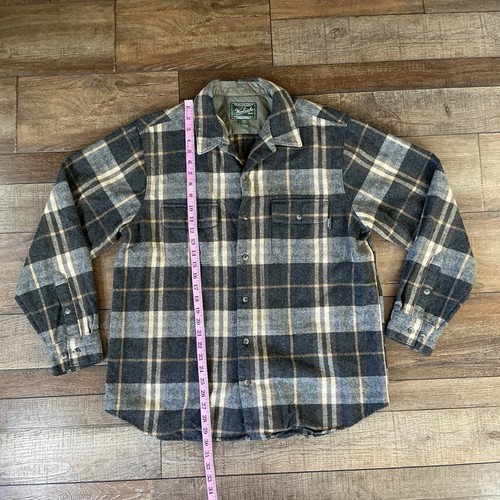 Woolrich wool plaid shirt - plaid,