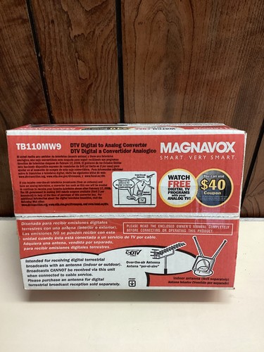 Magnavox tb110mw9 dtv - tb110mw9, digital