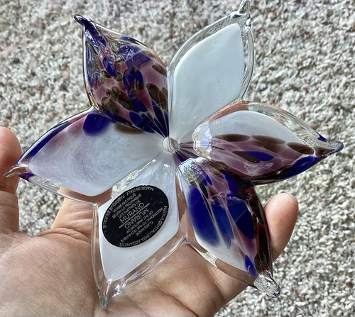 Murano style lily flower - style,