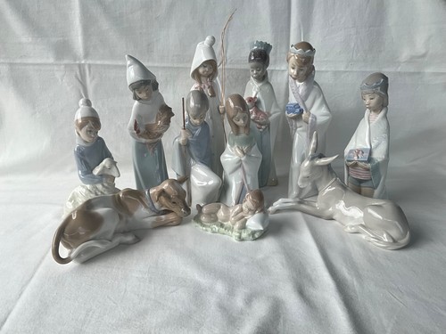 Lladro children nativity 11 - lladro,