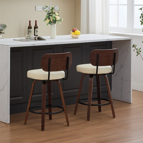 2pcs swivel bar stools - stools, 26"