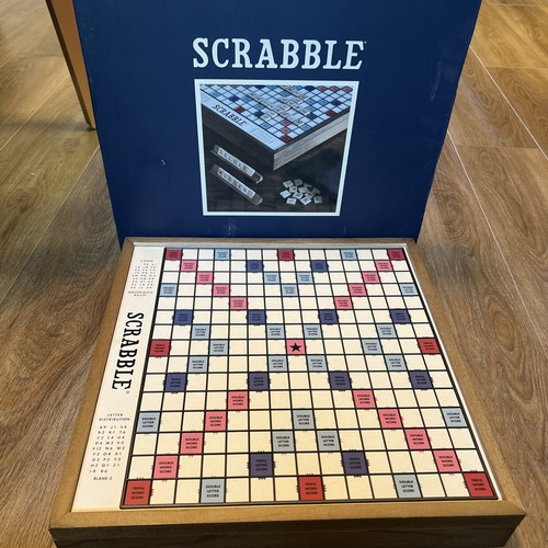 Scrabble deluxe vintage - scrabble,