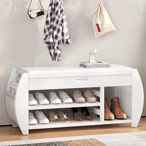Entryway storage bench - storage,