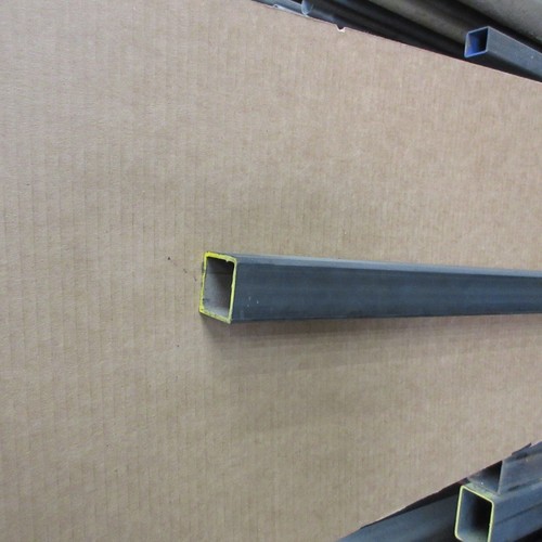 Steel square tubing - steel, 1.5"