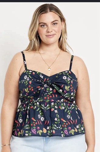 Old navy fruit vegetable print - navy,
