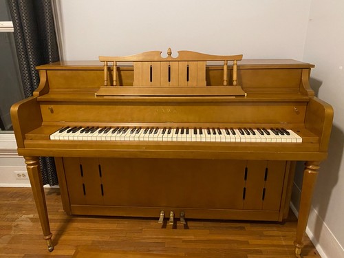 Kawai upright piano and bench - kawai,