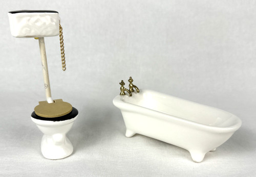 Vintage dollhouse porcelain - vintage,