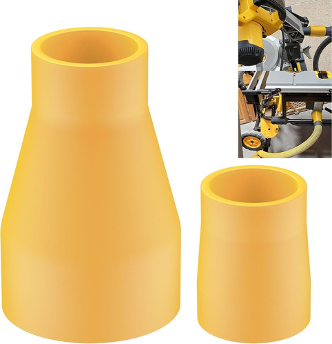 Miter saw vacuum adapter - adapter, fits