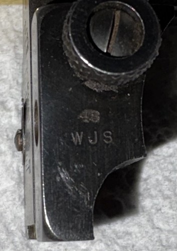 Lyman wjs receiver sight - receiver,