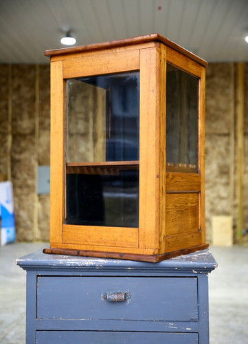 Antique store counter display - antique,
