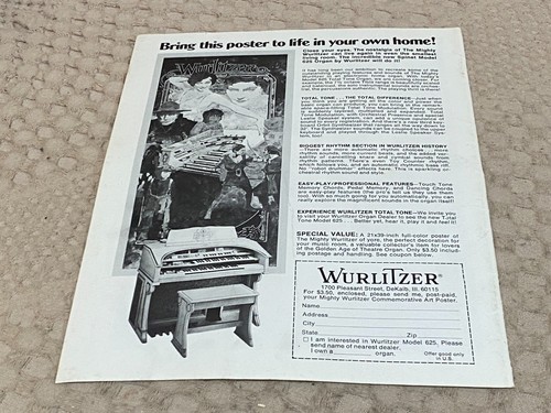 Keyboard organ advert - organ,