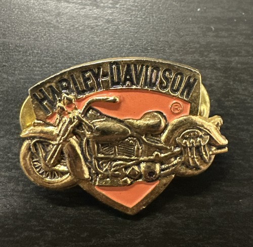 Harley davidson motorcycle pin - motorcycle,