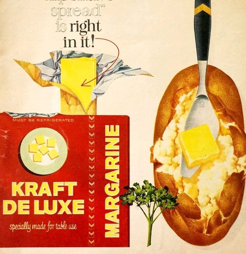 1960 kraft deluxe margarine - 1960,