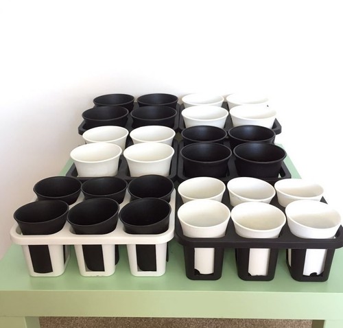 Plastic nursery gardening deep - plastic,