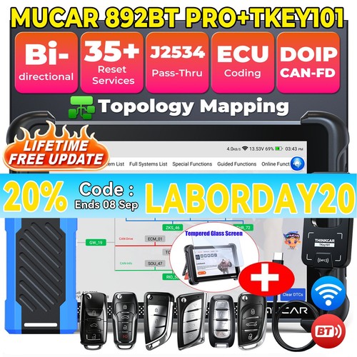 Mucar 892bt pro topology - 892bt, w/