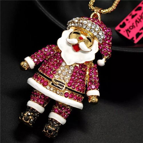 New betsey johnson pink enamel - new,
