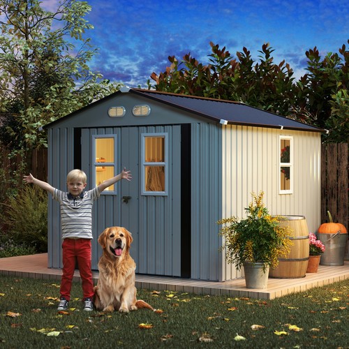 8x8 outdoor metal storage - metal,