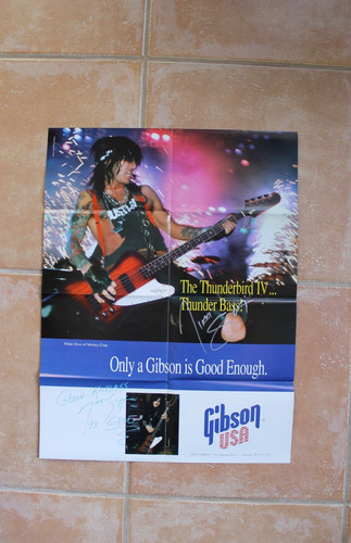 Nikki sixx signed motley - sixx,