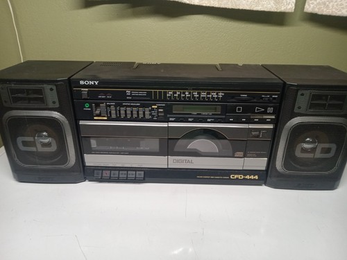 Vintage 1988 sony cfd 444 - sony, cd