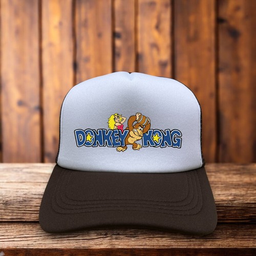 Donkey kong mens trucker hat - donkey,