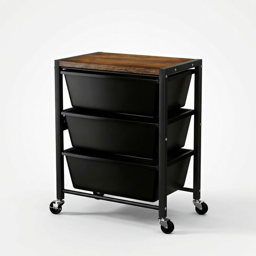 Rolling storage cart drawer - rolling,