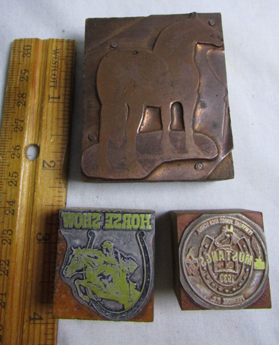 Letter press wood - letter,