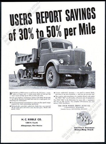 1949 fwd truck - truck, hg
