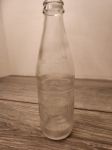 Vintage pepsi cola clear - pepsi,