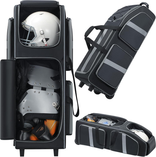 Football bag with wheels - football,