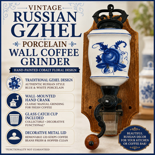 Vintage russian gzhel - russian,