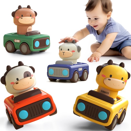 Baby press car toys for - press,