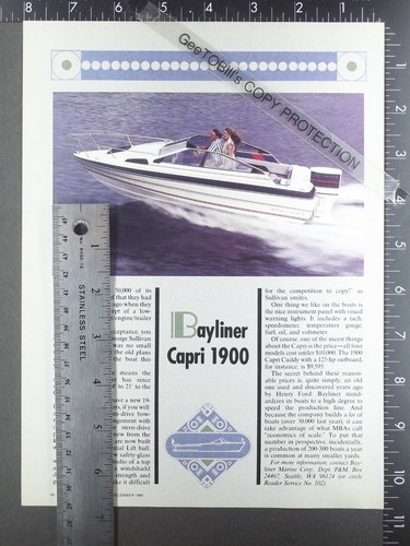 1985 page feature on - 1985, 1-page