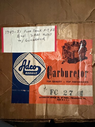 Vintage mfg rebuilt 1949 51 - vintage, 1949-51