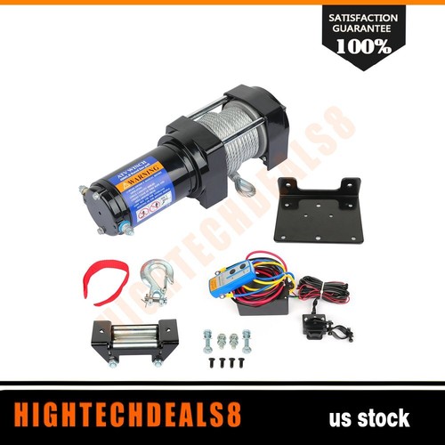 Electric winch towing trailer - winch,