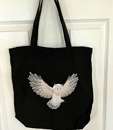 Black women tote bag - black,