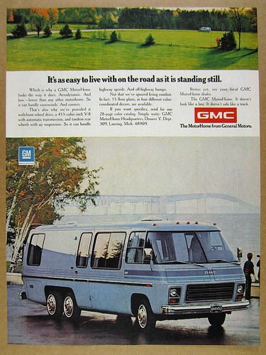 1974 gmc motorhome - motorhome, vintage