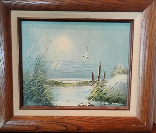 Vtg original oil painting - vtg,