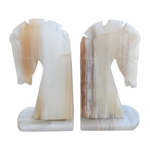 Vintage carved marble pair - vintage,