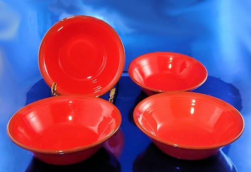 Four 70s metlox poppytrail red - four,
