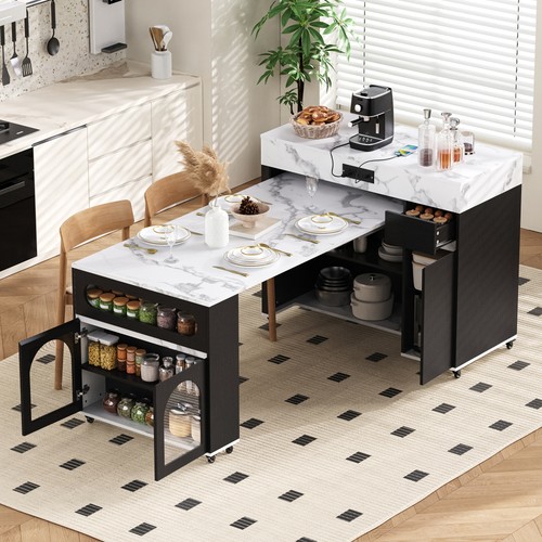 Extendable dining table - dining,