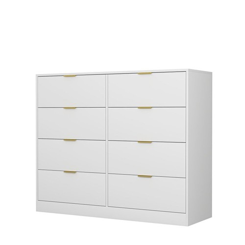 Drawer modern dresser chest - 8-drawer,