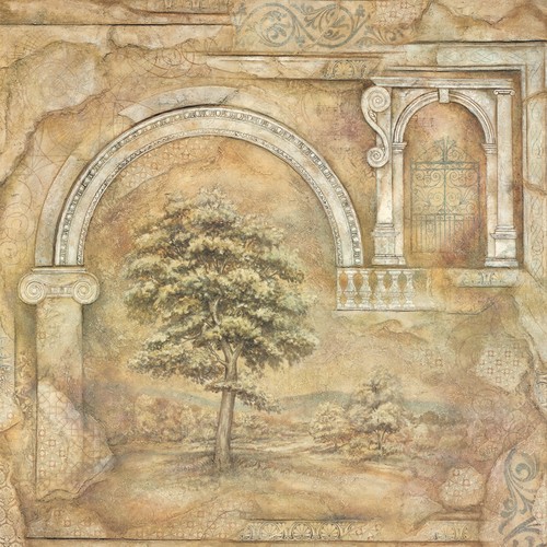 35w x35h garden view - view, by