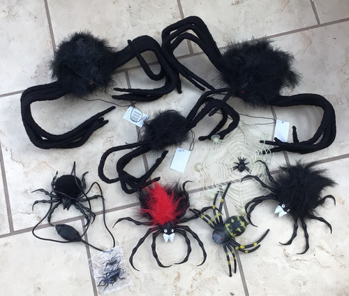 Lot halloween spider - 9,