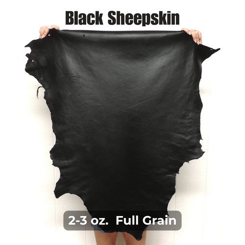Black full grain - black,