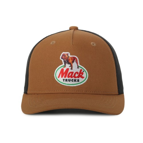 Mack brown logo - patch, trucker