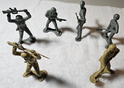 Vintage army soldier lot - lot, xl